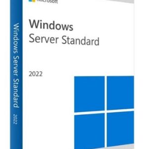 Licencia Windows Server 2022 Standard - 64 bits - Retail - Activación Permanente